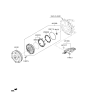 Diagram for Kia Stinger Torque Converter - 451004J200