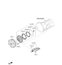 Diagram for Kia Stinger Torque Converter - 4510047830