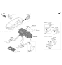 Diagram for Kia Stinger Air Duct - 97190J5000