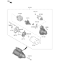 Diagram for 2023 Kia Sportage Starter Solenoid - 361202J300