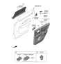 Diagram for 2022 Kia Sorento Power Window Switch - 93581P2240