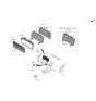 Diagram for 2022 Kia Sorento Instrument Cluster - 94001P4000