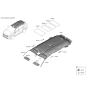 Diagram for 2021 Kia Sorento Sun Visor - 85210P4030GYT