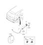 Diagram for 2023 Kia Sorento Door Lock Actuator - 91665P4110