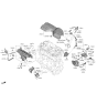 Diagram for Kia K5 MAP Sensor - 393002M417