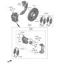 Diagram for 2023 Kia Sorento Brake Disc - 51712P2000