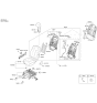 Diagram for 2023 Kia Sorento Seat Cushion - 88200P2010MRL