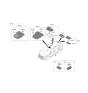 Diagram for 2022 Kia Sorento Dome Light - 92870C1500WK