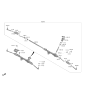 Diagram for Kia Sorento Drag Link - 56540P2000