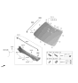 Diagram for 2021 Kia Sorento Windshield - 86111P2221