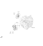 Diagram for 2021 Kia Sorento Oil Pump Gasket - 461563D900