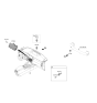 Diagram for 2021 Kia Sorento Blower Control Switches - 97250P4220FHL