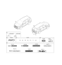 Diagram for 2021 Kia Sorento Emblem - 86310P2000