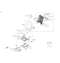 Diagram for 2022 Kia Sorento Seat Cushion - 89A10P2000MRL