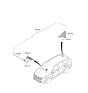 Diagram for 2021 Kia Sorento Antenna Mast - 96210P40004SS