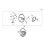 Diagram for 2022 Kia Sorento Steering Wheel - 56111P2300N2V