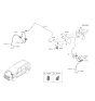 Diagram for 2021 Kia Sorento Brake Line - 58731P2200