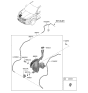 Diagram for 2022 Kia Sorento Washer Reservoir - 98611P2600