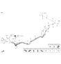 Diagram for 2022 Kia Sorento Fuel Line Clamps - 31335P2900