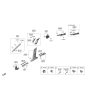 Diagram for 2021 Kia Sorento Car Speakers - 96311P2000