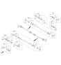 Diagram for 2023 Kia Sorento Axle Shaft - 49600P2000
