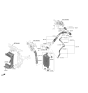 Diagram for Kia Sorento Intercooler - 282702M300