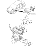 Diagram for 2005 Kia Rio Knock Sensor - 3925026900