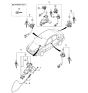 Diagram for 2006 Kia Rio Ignition Lock Cylinder - 819001GF00