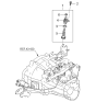 Diagram for Kia Rio Dipstick - 4658022102