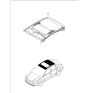 Diagram for 2006 Kia Rio Sun Visor - 852101G400LX