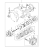 Diagram for 2005 Kia Rio Transmission Gasket - K0AB222900