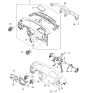 Diagram for 2006 Kia Rio Air Bag - 845601G000GD