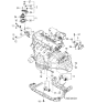 Diagram for 2009 Kia Rio Engine Mount - 219101G100