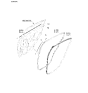 Diagram for 2006 Kia Rio Door Seal - 831301G200