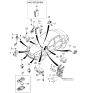 Diagram for 2005 Kia Rio TPMS Sensor - 958001G100