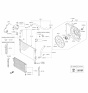 Diagram for Kia Sportage Fan Blade - 253802S550