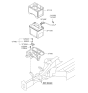 Diagram for Kia Battery Terminal - 371803W000