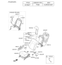 Diagram for 2014 Kia Sportage Seat Cover - 884603W203EAV