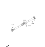 Diagram for Kia Sportage Drive Shaft - 493002S500