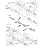 Diagram for 2015 Kia Sportage Axle Shaft - 496002Y010