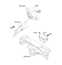 Diagram for 2010 Kia Sportage Air Bag - 569003W501WK