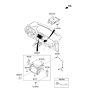 Diagram for 2014 Kia Sportage Antenna Cable - 961983W000