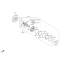 Diagram for 2015 Kia Sportage Torque Converter - 451003B200