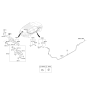 Diagram for Kia Wiper Arm - 988113W100