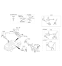 Diagram for Kia Sportage Transmitter - 954303W350