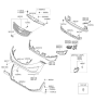 Diagram for 2015 Kia Sportage Grille - 865613W500