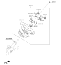 Diagram for 2015 Kia Sportage Steering Wheel - 561113W000DC8