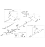 Diagram for 2015 Kia Sportage Exhaust Hanger - 286583W000