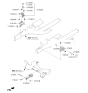 Diagram for Kia Sportage Engine Mount - 218102S700