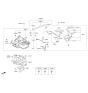 Diagram for 2012 Kia Optima Hybrid Battery Cable - 918564R010